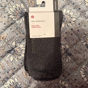 lululemon athletica Charcoal Sparkle Socks
